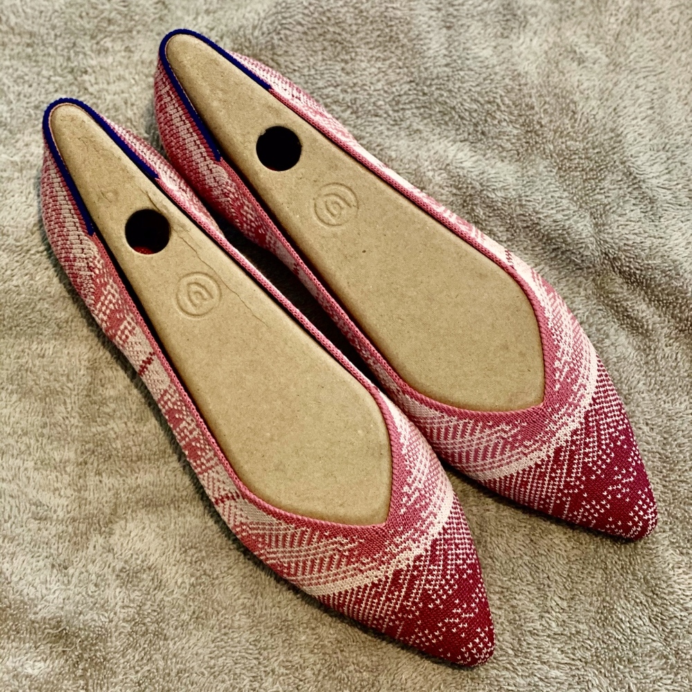 Rothy's Pink Plaid